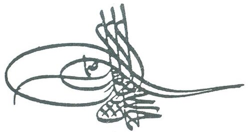 Tughra von Ahmed III.