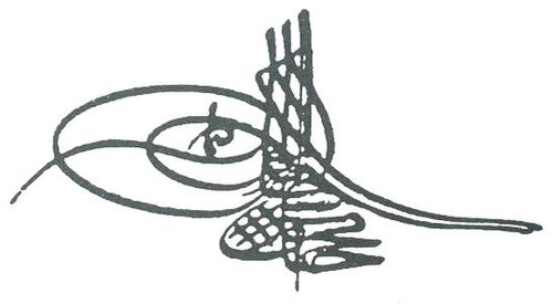 Tughra von Mahmud I.
